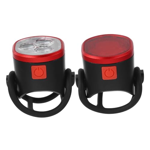 BESPORTBLE 1 Set Rechargeable Bike Light Headlight Tail Lamp for Road Cycling Easy Installation Multiple Modes Battery Life Safety Lighting for Night Rides