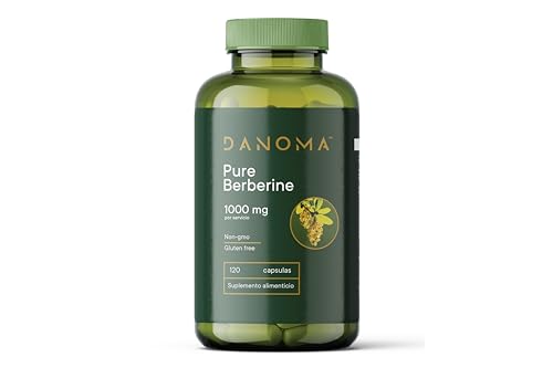Productos Para La Diabetes, Berberina | 120 cápsulas | 1000 mg | DANOMA