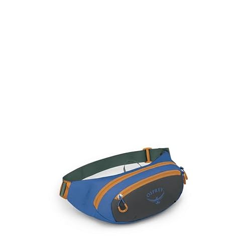 Osprey Daylite Earth Waist Pack for Men and Women, Dark Charcoal/Blue Flame