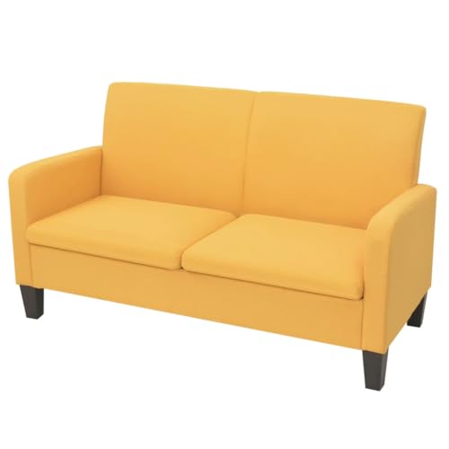 VidaXL Sofá 2 Plazas Tela 135x65x76 cm