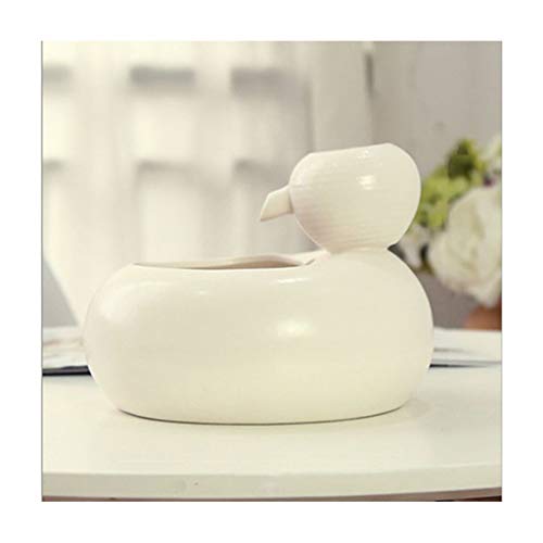 Water Fountain for Dogs and Cats, Ceramic Smart Water Dispenser,automatic Pet Drinker, Suitable for Small and Medium Animals (Color : White)