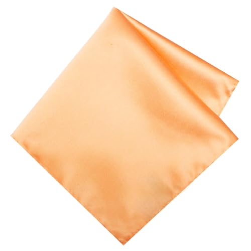 Image of LEONARDI Men's Solid Pocket Square | 30cm x 30cm | Smooth texture | Microfiber | Pack of 1 |