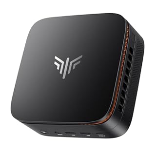 NiPoGi Pinova P1 Mini PC ΑΜD 4300U(Max 3.7GHz, 4C/4T, Migliore 3500U/N150/N97),16GB DDR4 512GB SSD Desktop Computer, Triplo Display DP 1.4+HDMI 2.0+USB3.2 Type-C 4K@60Hz/WiFi 5/BT4.2 Radeon Graphics