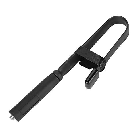 Faltbare Antenne für Walkie Talkie, Flexible SMA-Antennenbuchse VHF/UHF-Dualband-Antenne 136-520 MHz für SMA-Handfunkgerät UV-5R / UV-5RA / UV-5RC usw(33cm) Cover