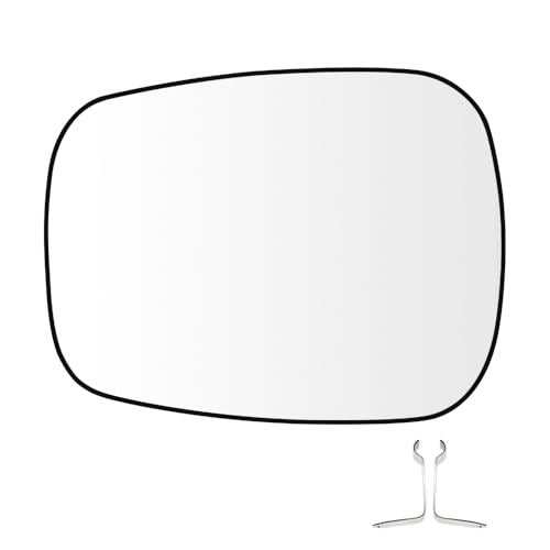SENZEAL Verre de Rétroviseur Remplacement pour Renault Kangoo I 2004-2009 Chauffant Retroviseur Extérieur (Gauche)