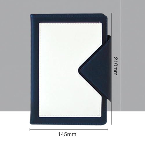 Image of CAVALO - Be Unique Diary Gift Set with Pen | Premium Notebook with Pen & Extra Refill | 6 x 8 Inch, 240 Lined Pages, Undated | Ideal for Corporate Gifting, Office Use, Diwali & New Year Presents (Dark Blue Triangle Diary Gift Set)