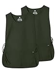 Adar Uniforms Universal Cobbler Apron 2 Pack - Unisex - 7022 - Olive - R
