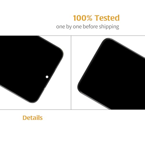 Image of Screen Replacement for Cricket Outlast 5G 2024 SN509C 6.75 inch IPS TFT LCD Display Touch Digitizer Assembly with Frame AT&T Motivate Pro 5G SN509A Repair Replacement Screen Black