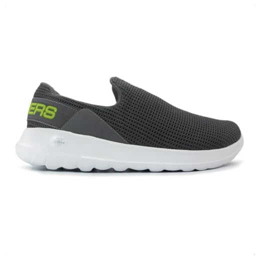 Tênis Skechers Masculino Slip On Go Walk Max Cinza/verde Limão 894389br-gylm-43