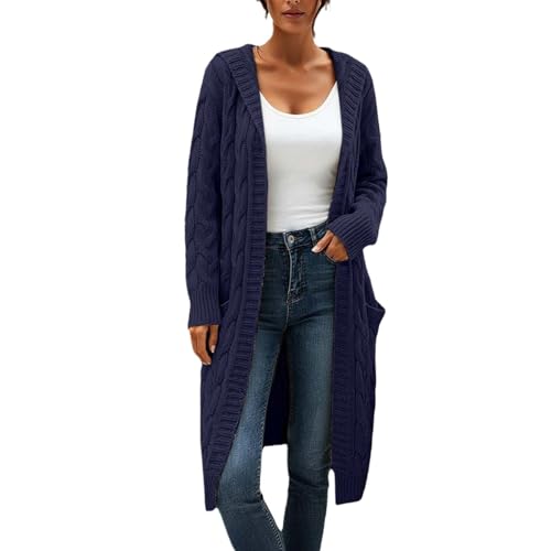 Cardigan tricot épais surdimensionné chaud et isolant pour affronter le froid