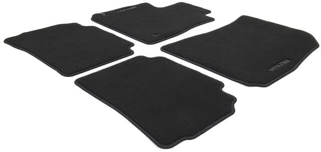 OEM NEW Carpet Floor Mats Front & Rear Black w/ Logo 2016-2017 Malibu 23271403