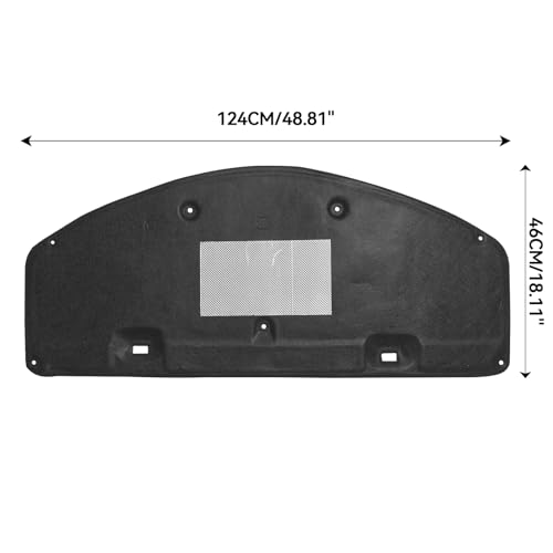 Coussinets d'isolation acoustique Camry capot avant noir - 3