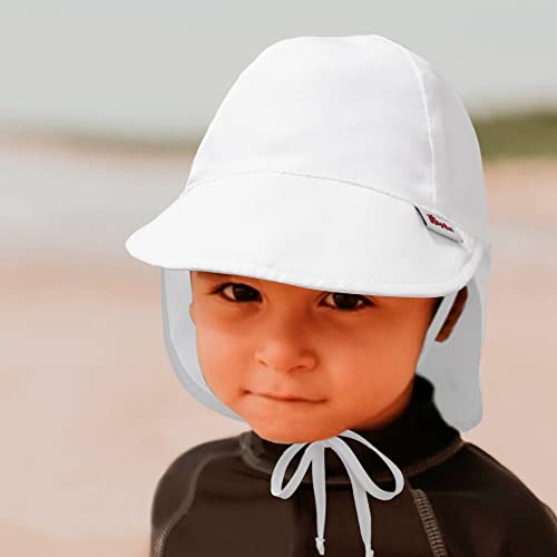 Image of Baby Sun Hat Toddler Boy Girls Beach Swim UPF 50+ Summer Bucket Hats Kids Infant Wide Brim Adjustable Sun Hat