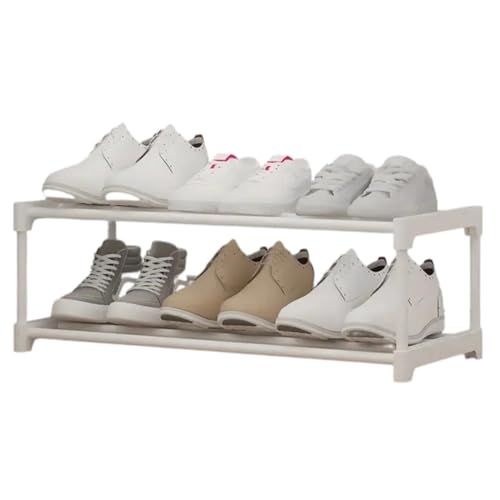 Oewwthy Estante para Zapatos para Armario Estante de Zapatos Ajustable Organizador de Zapatos Pequeño