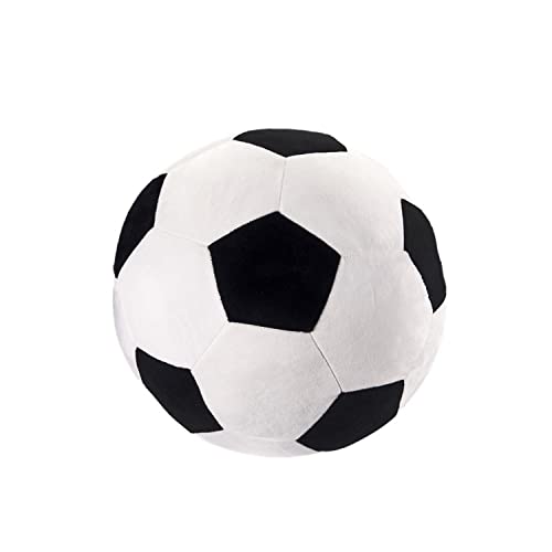 Ourhonor GP01 Plush Soccer Ball, 11.8 Inch Soft Soccer Stuffed Toy Soccerball Throw Pillow Fluffy Football Plushies Toy Sport Gift cover