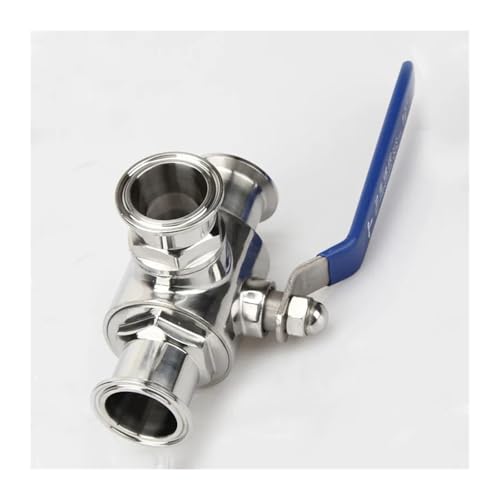 Vanne à boisseau sphérique inox 304 type T pour la dérivation des circuits de 51mm