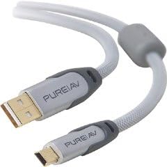 Silver Series USB 2.0 A/mini-b Cable