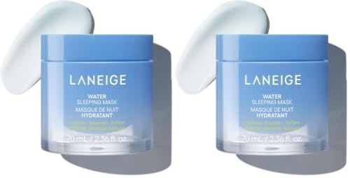 Image of Laneige Water Sleeping Mask for Face | Hydrating Overnight Face Mask for Refreshed and Glowing Skin | Lightweight Gel Texture with Moisture Wrap | Smooth Skin Night Cream