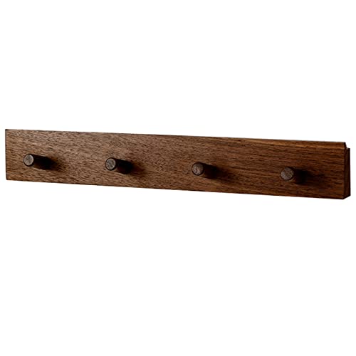 SDFGO Perchero De Pared Madera Diseño Retro para Baño Kithchen Abrigo Percha(Size:40cm) Cover