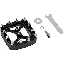 Offroad Mini Brake Pedal Pad Cover Aluminum Fit for Harley Sportster Softail Dyna XG Black