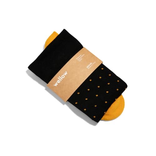 Image of Wellow Dots Collection Knee High Compression Socks 18-25 mmHg