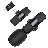 YS JOING Wireless Lavalier Lapel Microphone for Type-C - Cordless Omnidirectional Condenser Recordin