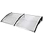 White Canopy/Black Bracket