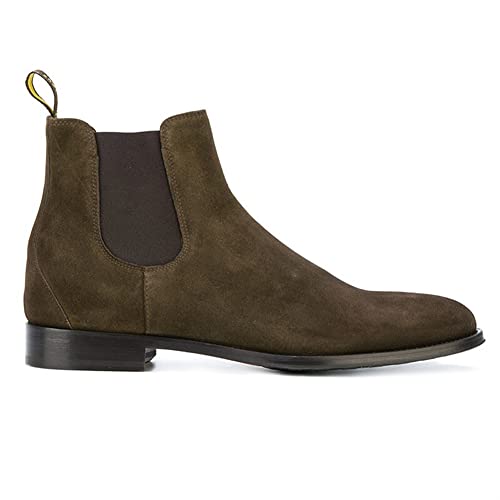Botas Chelsea de hombre en cuero vacuno con suela antideslizante