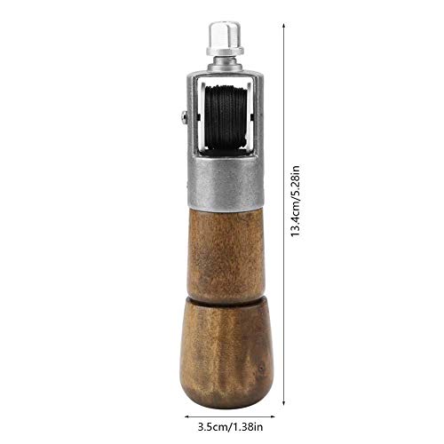 Leather Sewing Awl Repair Kit, Speedy Stitcher with 2 Needles Waxed Thread, Handheld Sewing Machine for Shoes Bags, Belts - Image 3
