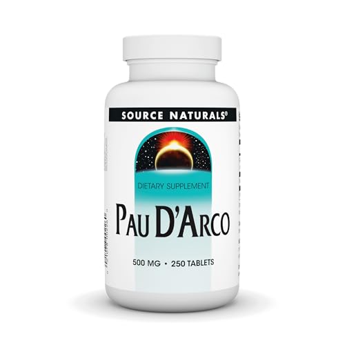 Source Naturals PAU D'Arco Dietary Supplement - 250 Tablets