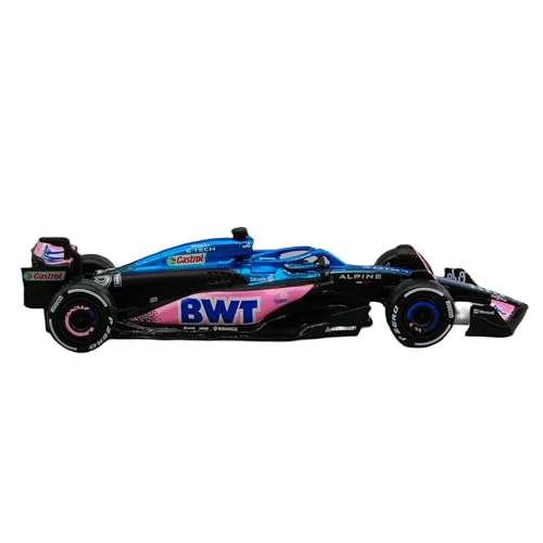 Modelo a Escala 1:43 Coche BWT Alpine F1 Esteban Ocon miniatura 3
