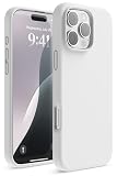 【elago】iPhone16ProMax ケース シリコン 耐衝撃指紋防止 シリコンケース ホワイト