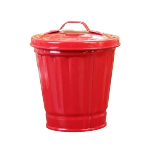 Basurero para coche cubos pequeños de basura escritorio galvanizados