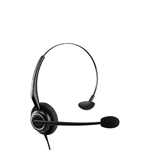 Headset com fio CHS 55 RJ9 com Microfone e Cancelamento de Ruído Intelbras