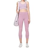 Lululemon Wunder Under High Rise Crop 23' Yoga Pants (Washed Antoinette, 12)