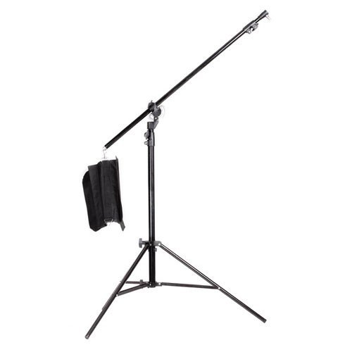 CowboyStudio M-1 Double Duty 2-in-1 13' Rotatable Studio Boom Stand / Light Stand 12lb Load with Sandbag