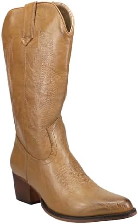 Roper Womens Nettie Boot, Tan, 6.5 | Image 1