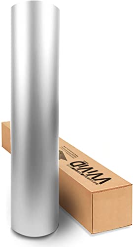 Image of Matte White Car Wrap Vinyl Roll with Air Release 3MIL-VViViD8 (5ft x 5ft)