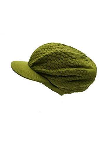 Firebuns Rasta Hat Crown Cap Olive Green Dread Irie Knit Beanie Reggae Jamaica M/L #TOP3