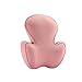 Produktbild Guoyajf Stützkissen/Rückenpolster, Memory Foam Orthopädische Rückenlehne Für Autositz, Büro/Computer Stuhl Und Rollstuhl, Atmungsaktiv Und Ergonomisches Design Für Rückenschmerzen Relief Kissen,Pink