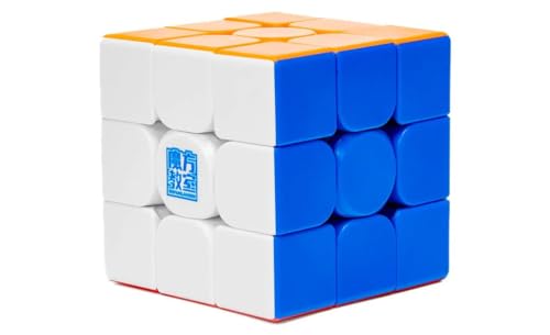 Image of HAWKISTER 6+ Years Moyu Meilong 3M V2 Magnetic Stickerless 3X3 Speed Cube, Mfjs Meilong 2024 3 By 3 Cube Puzzle (Moyu Meilong 3M V2 2024 Magnetic Standard)