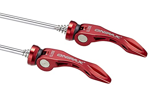 Onipax Mtb Road Bike Quick Release Skewers Red/Black (Red) #TOP7