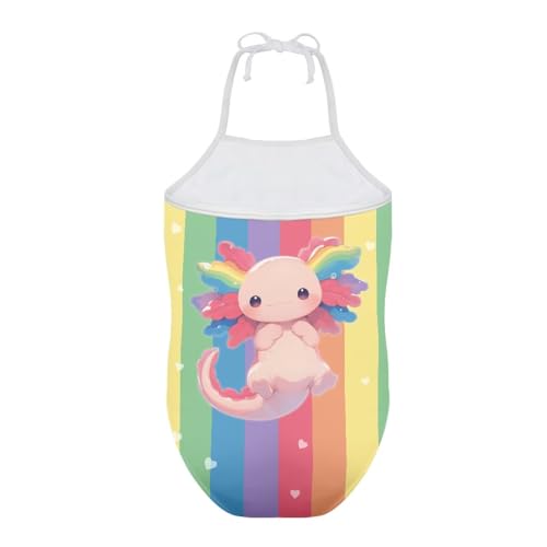 Image of Girls One Piece Swimsuit Summer Quick Dry Beach Sport Bathing Suit Halter Strap 1-10 Little Kids Toddler Swimwear