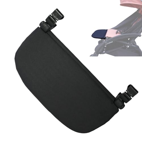 JIEBWCHA Extensión de reposapiés para cochecito de bebé, accesorios extensibles para reposapiés, extensión ergonómica con soporte versátil para viajes y compras
