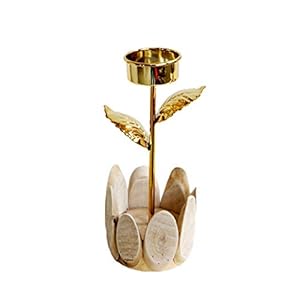 Gouden Kandelaars Metaal Hout Creativity Decoratieve Kandelaars Houders Voor Living Room/Dinning Room Modern Art Classic Design