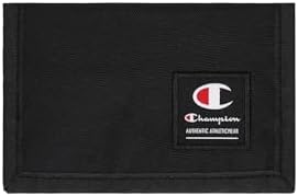 Champion Unisex Yetişkin Cüzdan, Siyah, Tek Beden - Görsel 1