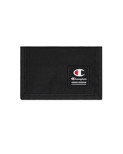 Tasche interne Champion Lifestyle Accessories Script Shop - (806024) Trifold Portafogli, Nero (NBK), Taglia unica Unisex adulto FW24