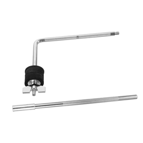 ifundom Cymbal Boom Arm Extension Bracket Heavy Duty Holder for Splash Crash Effects Cymbals Easy Installation Drum Set Accessory for Musicians
