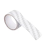 Garosa Screen Tool Mesh Repair Tape, Fine Mesh Self Adhesive Patch, Durable Polyurethane for Window Screens and Doors (White)