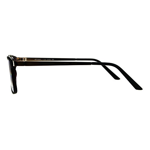 PASTL Reading Glasses Unisex Magnified Eyeglasses Rectangular Fashion Frame4